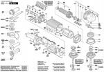 Bosch 0 602 331 036 ---- flat head angle sander Spare Parts